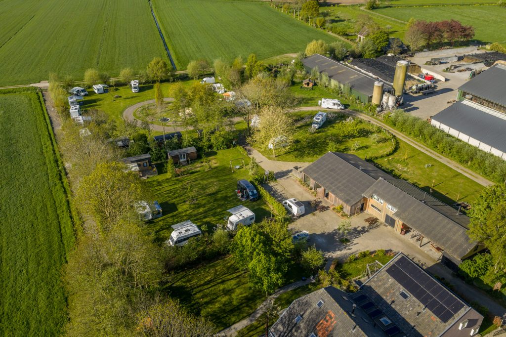 De IJsselhoeve vanuit de lucht