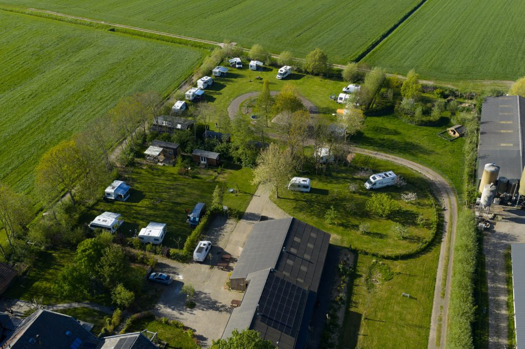De IJsselhoeve vanuit de lucht